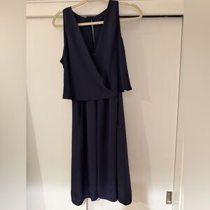 Theory Deep Blue Maxi Dress